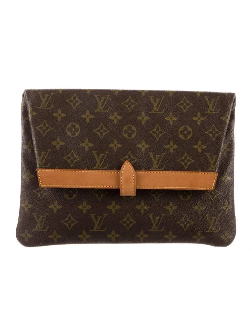 Louis Vuitton Vintage LV Canvas Monogram Pliante Folded Clutch Purse - Picture 2 of 7